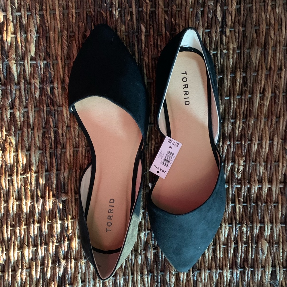 Torrid Ballet Flats size 10 (wide)
